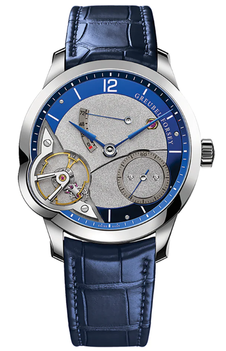 Review Greubel Forsey Balancier Asymetrique USA Edition Steel Blue watch price